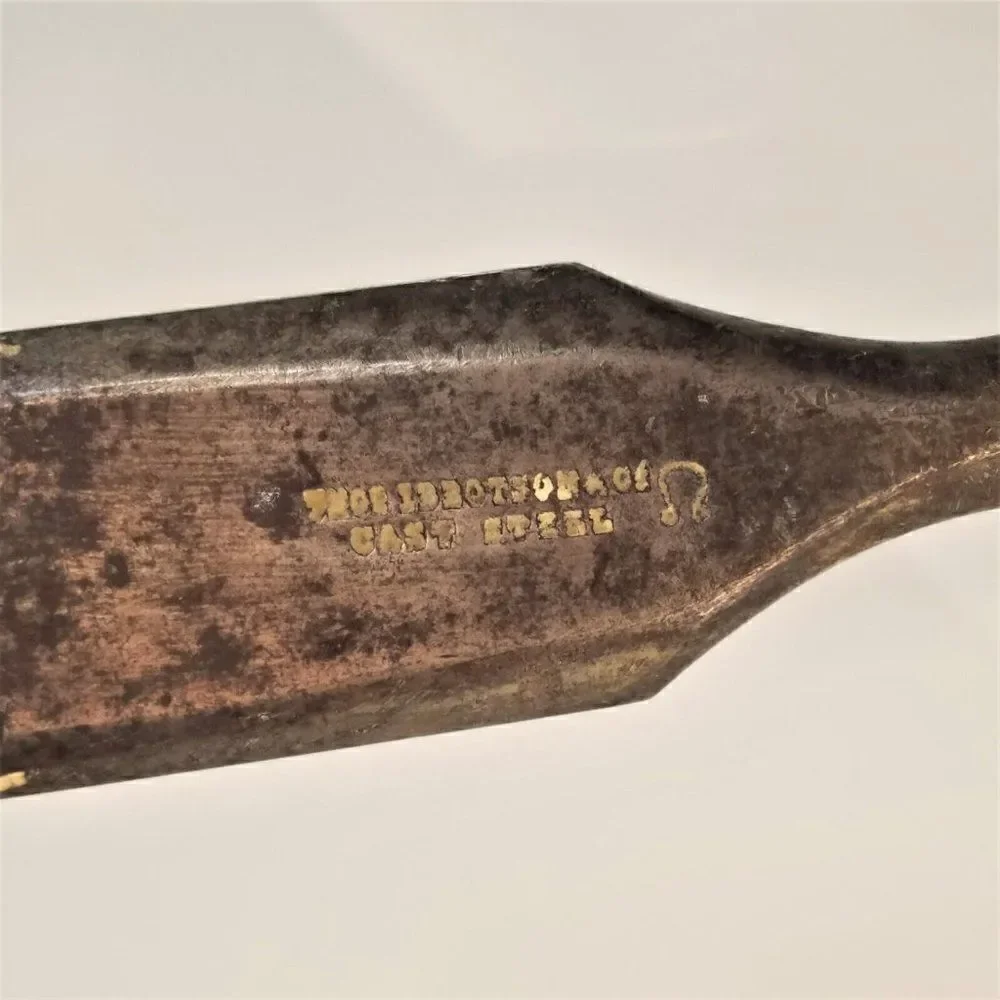 Vintage Antique Thomas Ibbotson Cast Steel Chisel Woodworking Tool